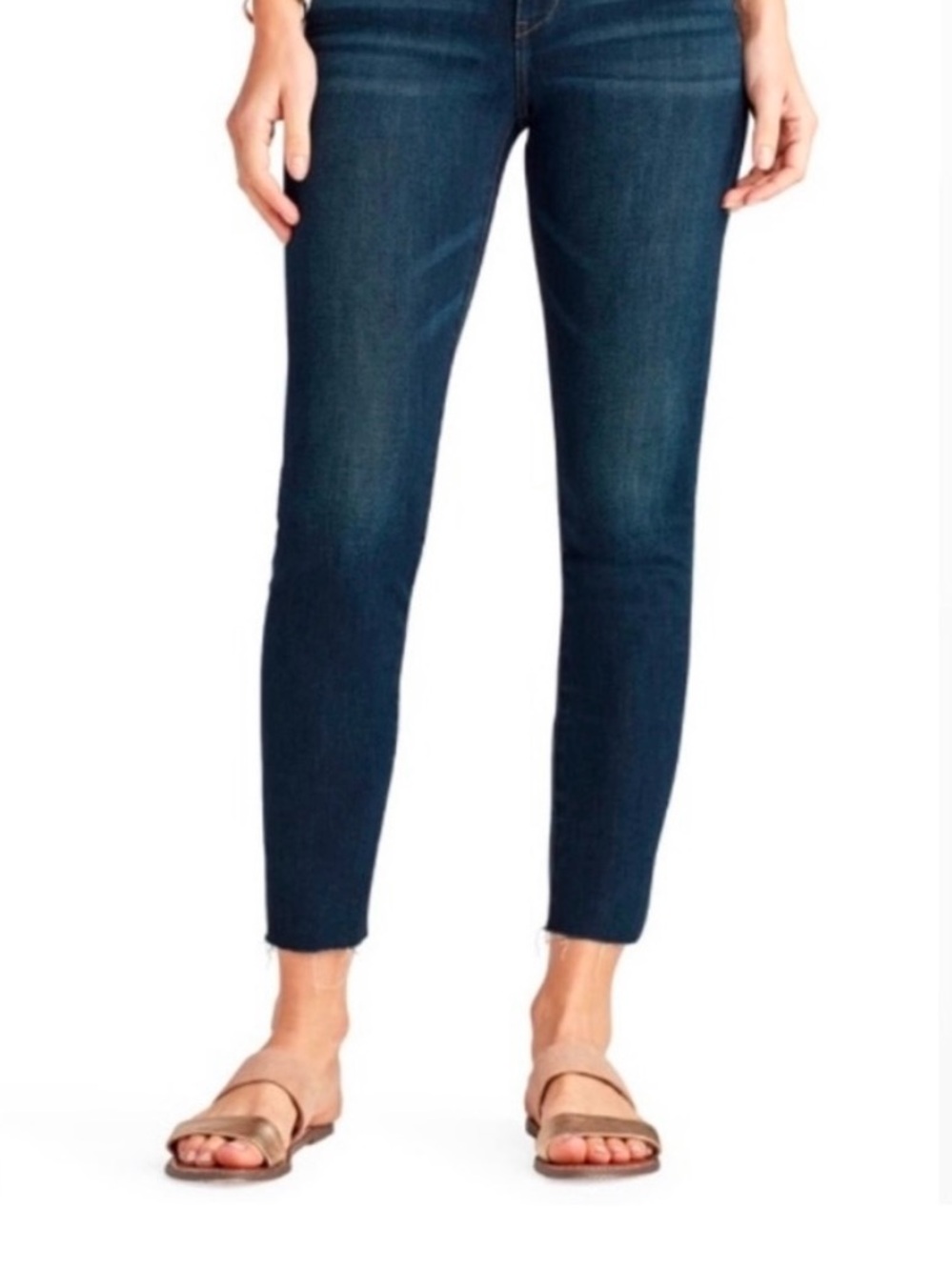 Sam Edelman Women’s Kitten Mid Rise Ankle Jeans 28